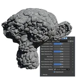 StonedV2 Mesh To Rock