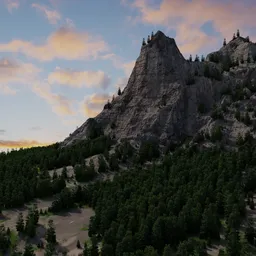 Rocky Mountain Landscape Environment