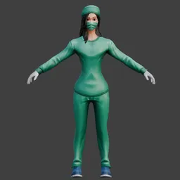 Female Surgeon Medical Professional