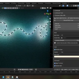 Annotate to Christmas Lights (GN)
