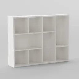 AnimaBox Bookcase Nine Slots Big