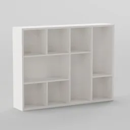 AnimaBox Bookcase Nine Slots Big