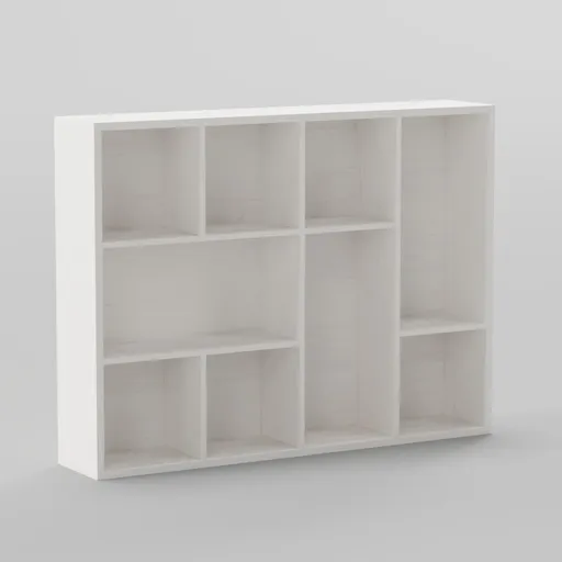 AnimaBox Bookcase Nine Slots Big