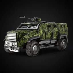 EM Military Vehicle | Rigged |