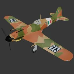 Italian Fighter Aircraft Fiat