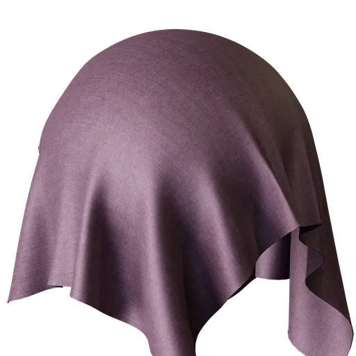 Plain Purple Velvet