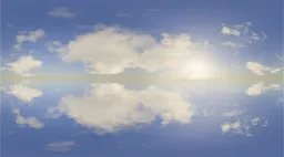 Sunny Cloud Horizon