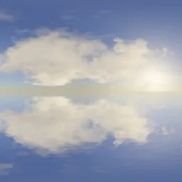 Sunny Cloud Horizon