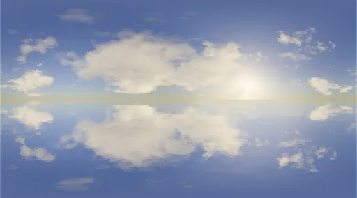Sunny Cloud Horizon