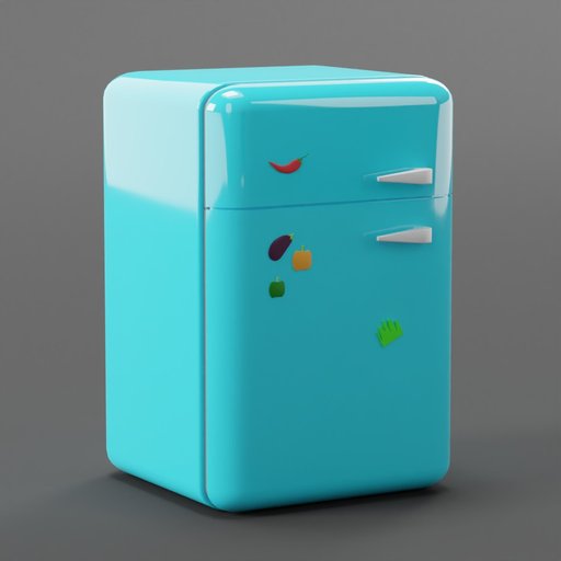 BlenderKit: Download the Refrigerator lowpoly model