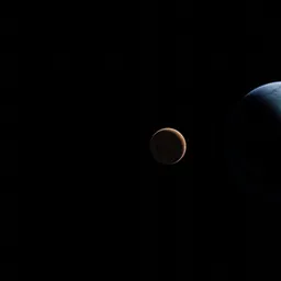 Realistic Blue Planet From Space