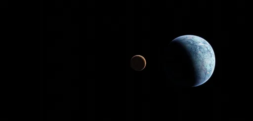 Realistic Blue Planet From Space