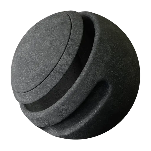 High-resolution PBR dark asphalt texture for 3D modeling and rendering, suitable for Blender and other applications.