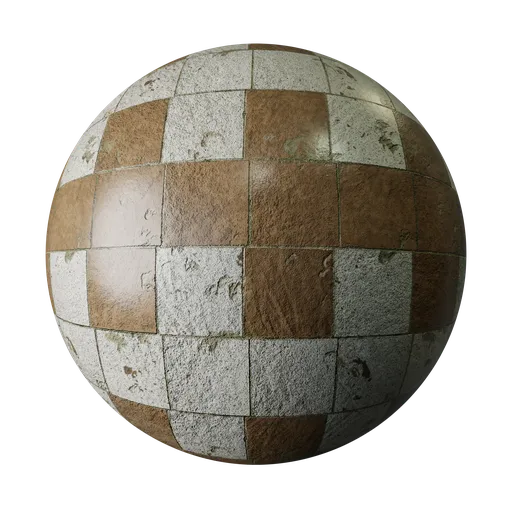 Soviet-Era Ceramic Floor Tiles