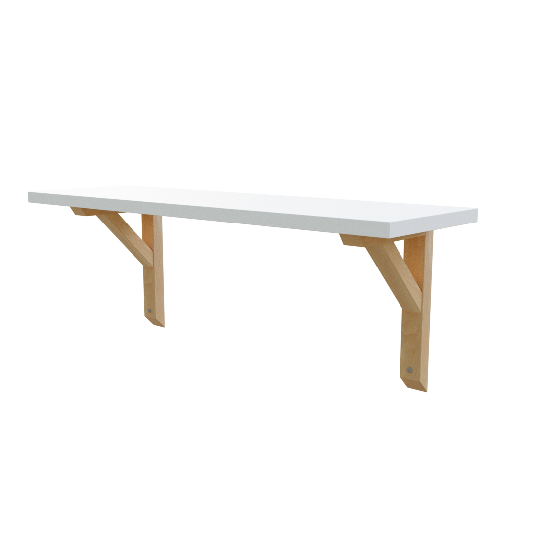 Wooden Shelf FREE Shelving models BlenderKit