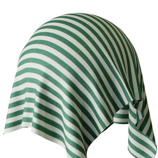 Stripe Green Flat