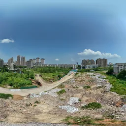 Highsky cloud building yellow mud