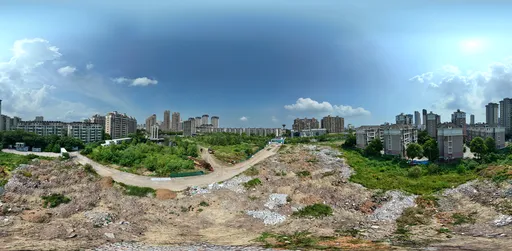 Highsky cloud building yellow mud