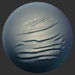 ER_Fabric Brush Folded Flow Wrinkle