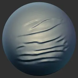 ER_Fabric Brush Folded Flow Wrinkle