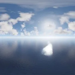 Cloud sky HDRI