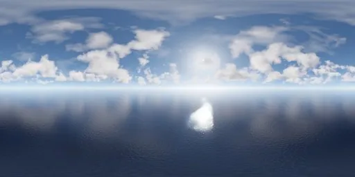Cloud sky HDRI