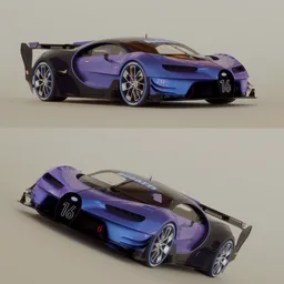 Bugatti Vision Gran Turismo - Hypercar Concept