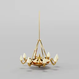 Chandelier - LowPoly