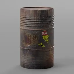 Old Oil Drum