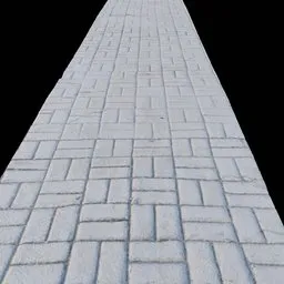 Walkway paving