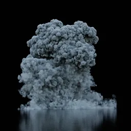 Ground Smoke Cloud Static