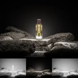 Hermès  perfume rocks formation