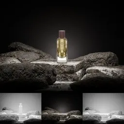 Hermès  perfume rocks formation