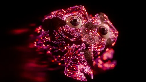 Cybernetic Monkey Scifi Procedural Art