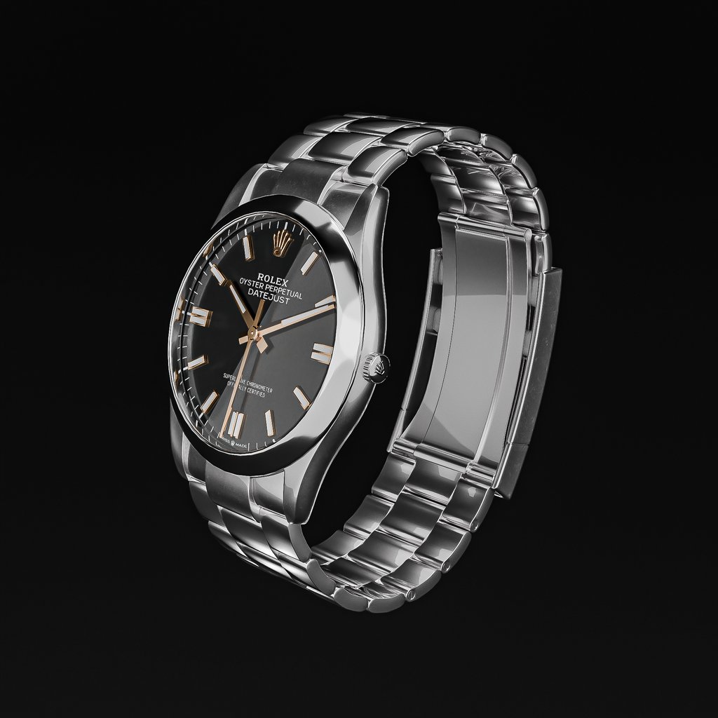Rolex oystersteel watch | FREE Clocks models | Blendkit