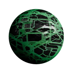Sci-fi Circuit Grid
