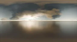 Golden Cloud Horizon