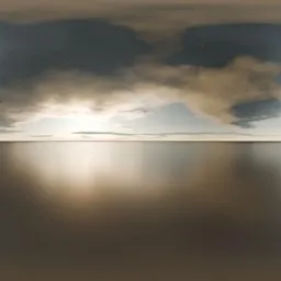 Golden Cloud Horizon