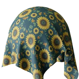 Sunflower Woven Fabric