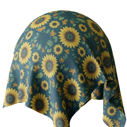 Sunflower Woven Fabric