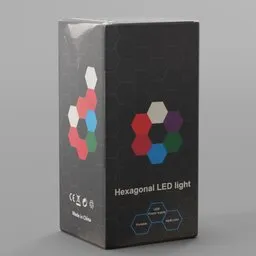 Hexagonal Led Light Box