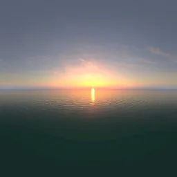 Sunset dusk pure sky