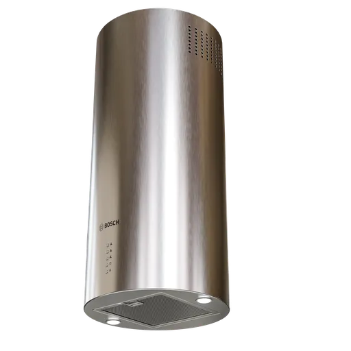 Detailed Bosch hood 3D model, suitable for Blender rendering, showcasing modern kitchen appliance design.