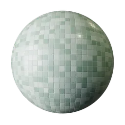 Celadon Glass Mosaic