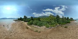 Green tree mountain cloud bluesky