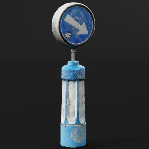 Street Sign (Photoscanned)