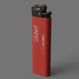 Red cricket lighter