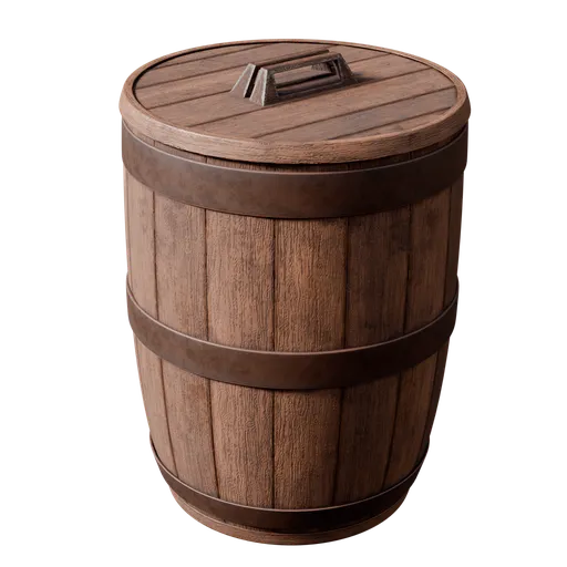 Wooden Barrel