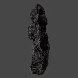 Rocky Column Pillar Rock Modular