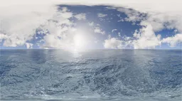 Sunny Ocean Horizon Sky